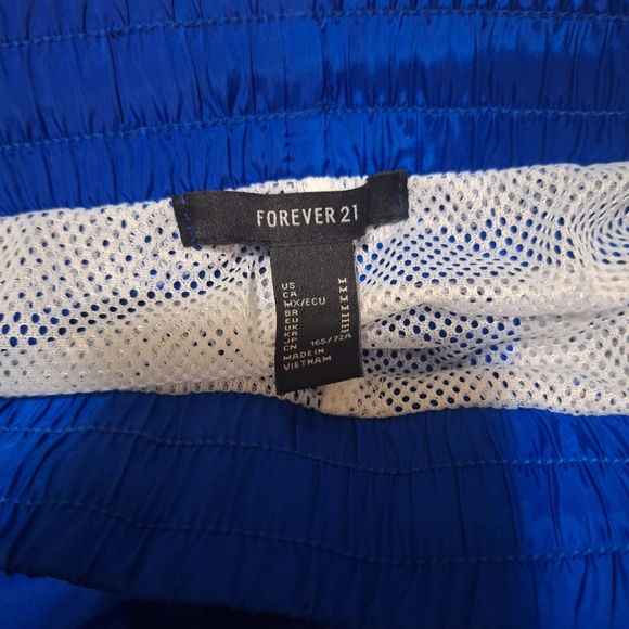 Forever 21 Pop and Play  90's Windbreaker Pants Size M Multi Color - Picture 5 of 5